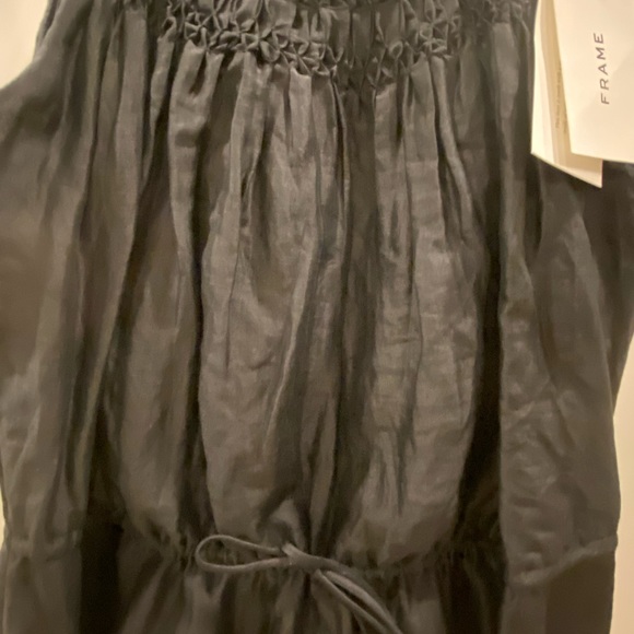 NWT Black Frame Cinched Waist Dress - Picture 3 of 8